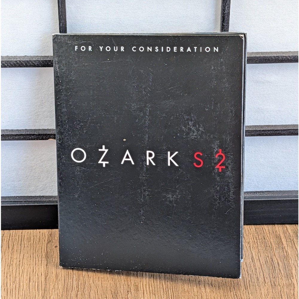 Netflix Ozark Season 2 FYC Emmy Screener 3-Disc DVD Set Jason Bateman Rare Promo